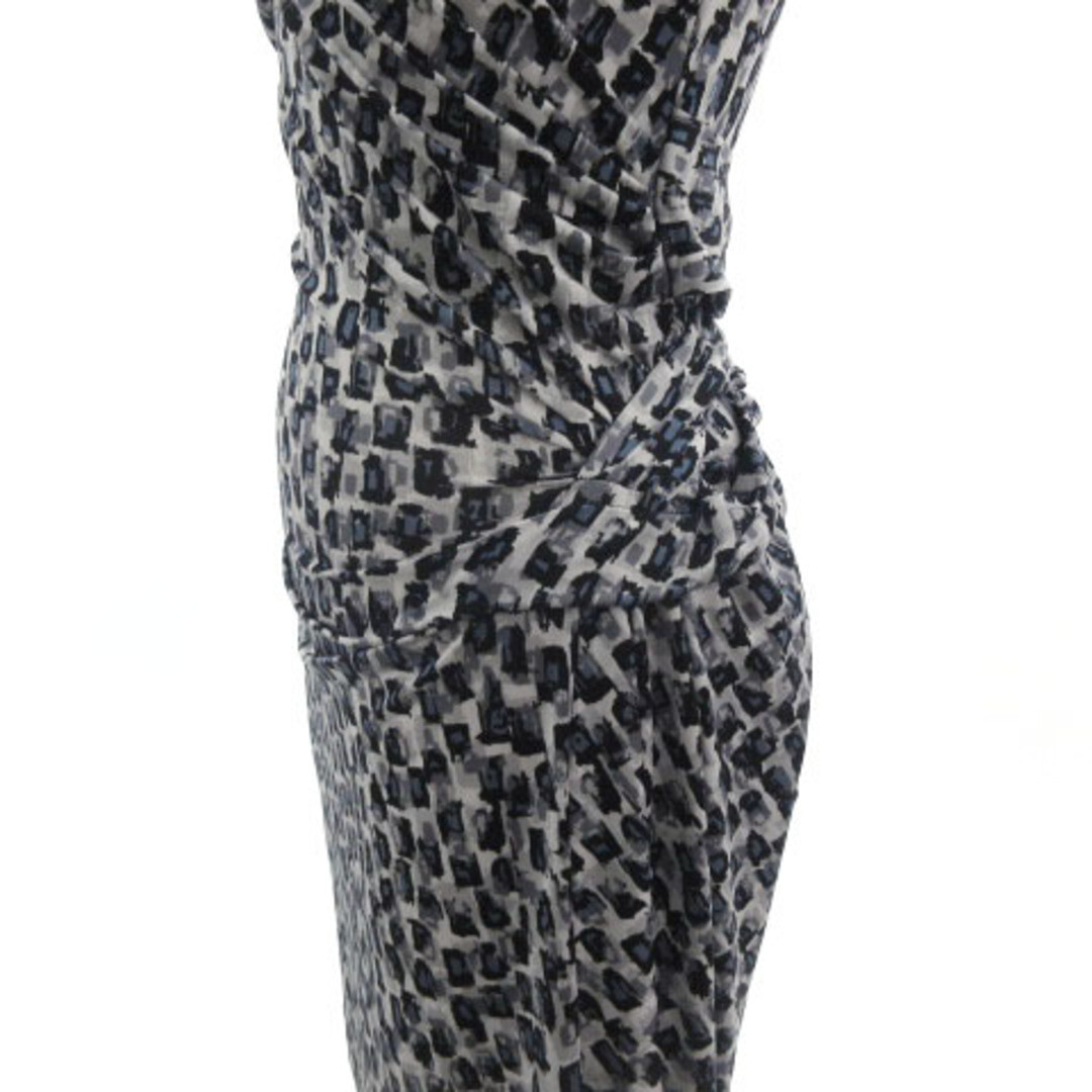 Regina Romantico Dress Drape Tight Sleeveless Midi Length Regina Romantico Dress Drape Tight Sleeveless Midi Length