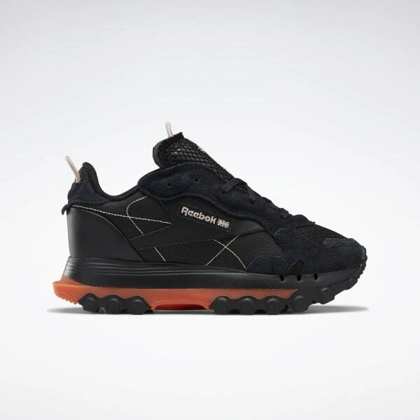 reebok black and orange