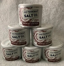 San Francisco Salt Co. Hickory Smoked Sea Salt Fine 50Z Stackable (Case Pack 6)