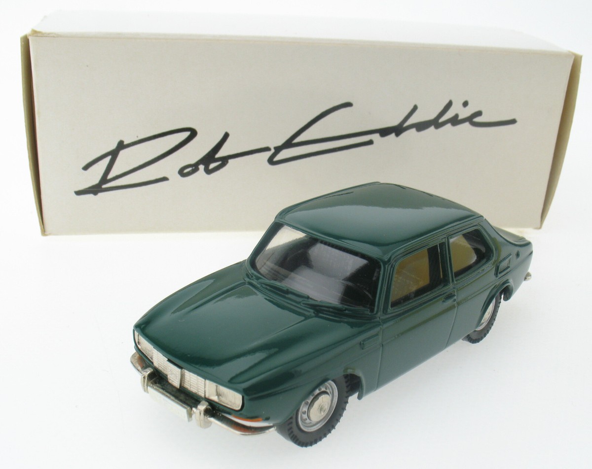 Modellino Brooklin Rob Eddie Saab 99 Turbo 1969 – Scala 1/43 – Verde – Nuovo