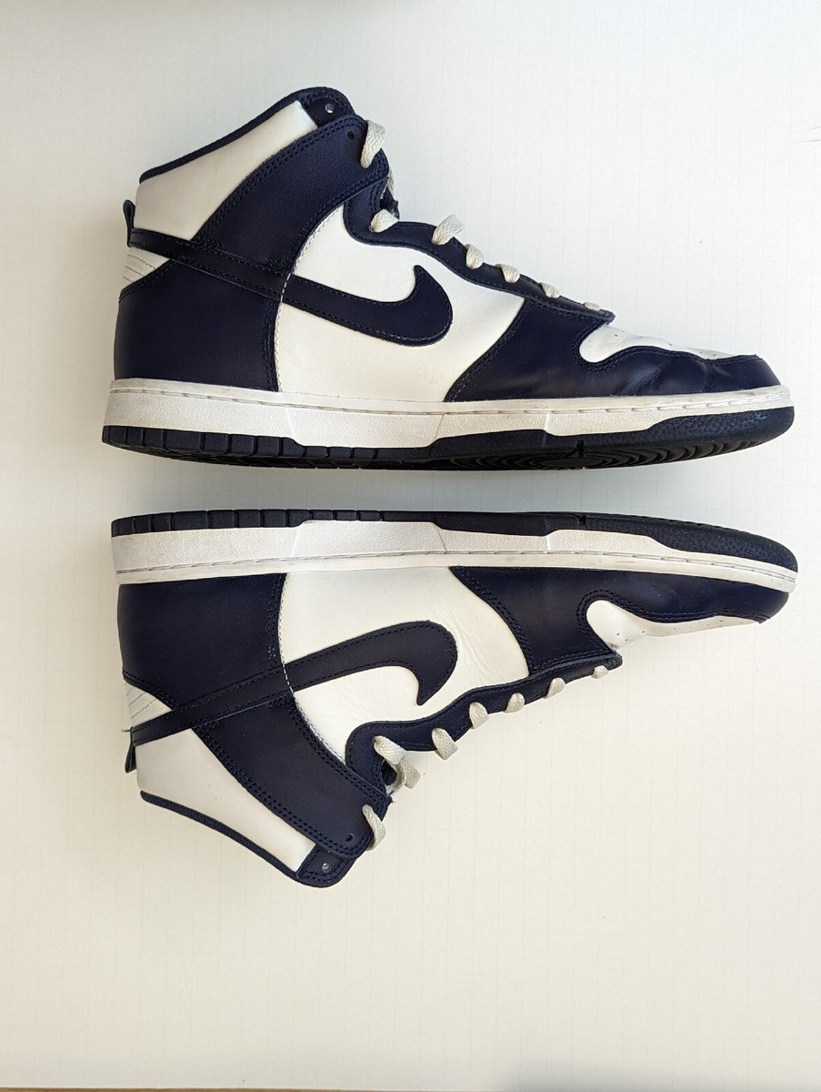 Nike Dunk High Championship Navy 11.5 With Extra Laces | eBay