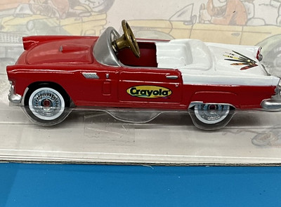 1956 Ford Thunderbird Pedal Driven Car :Crayola Limited Edition In Box: RED