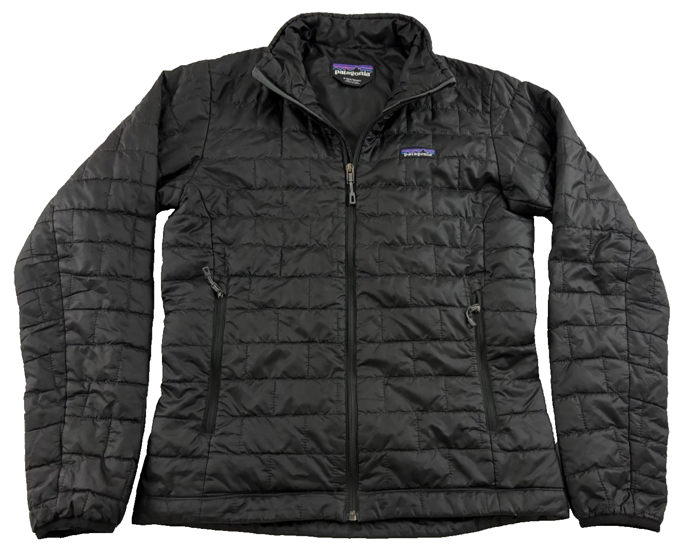 Patagonia Nano Puff Insulated Primaloft Lightweight Black Jacket Men's Sz. Small