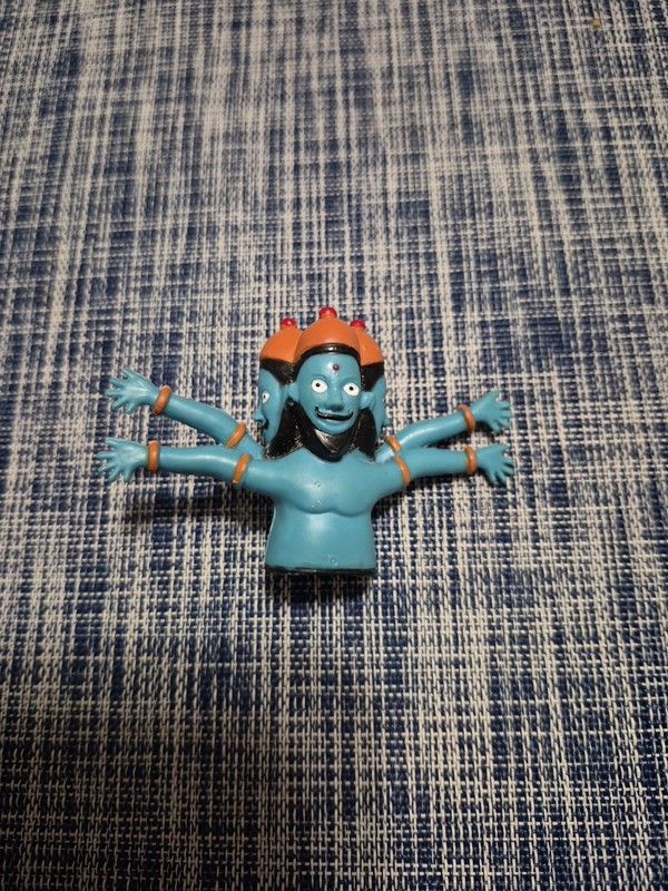 Hindu God Vishu Finger Puppet