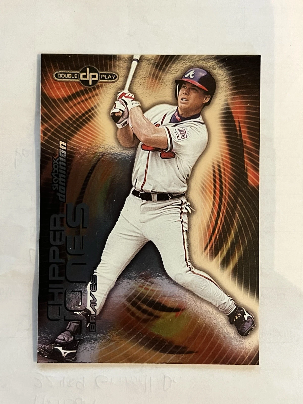 Chipper Jones trading card