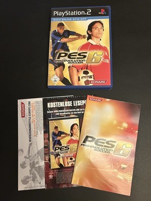 PS2 / Sony Playstation 2 Spiel - Pro Evolution Soccer 6 / PES 6 mit Anleitung