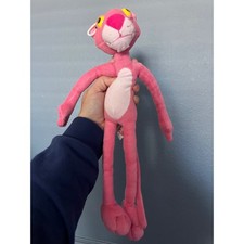 NICI Pink Panther Plush Stuffed Animal Toy Long Limbs Cute Pink Panther