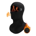 Balaclava Face Ski Mask Scarf Fleece Winter Face Covering Cold Weather Gear BLK