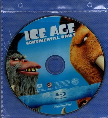Ice Age: Continental Drift (2012) BLU-RAY  *DISC ONLY* = REGION 1 - Ray Romano