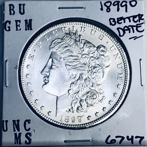1899 O BU GEM MORGAN SILVER DOLLAR UNC MS+++ U.S. MINT RARE COIN 6747