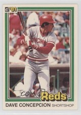 1981 Donruss Dave Concepcion #181 05v0