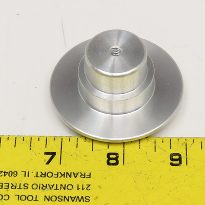 #ad #ad 2 1 4quot; Wide Aluminum Mushroom Head Push Knob 10 24 Thread $25.77