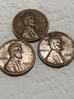 1941p,d,s lincoln cents 3 coins 1 price free shipping