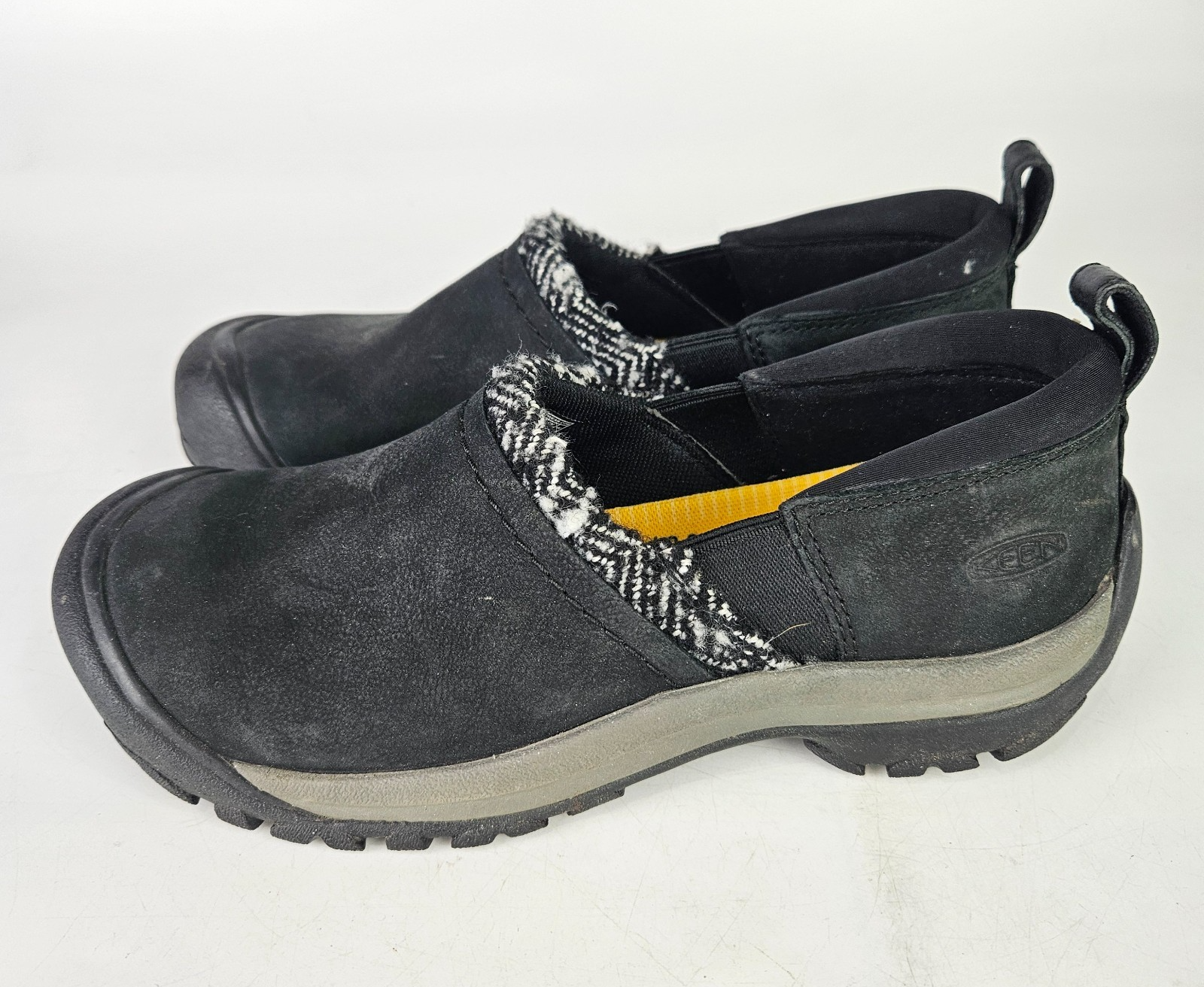 KEEN Scarpe Slip On Donna Kaci II Nero Grigio Acciaio Taglia:7 W