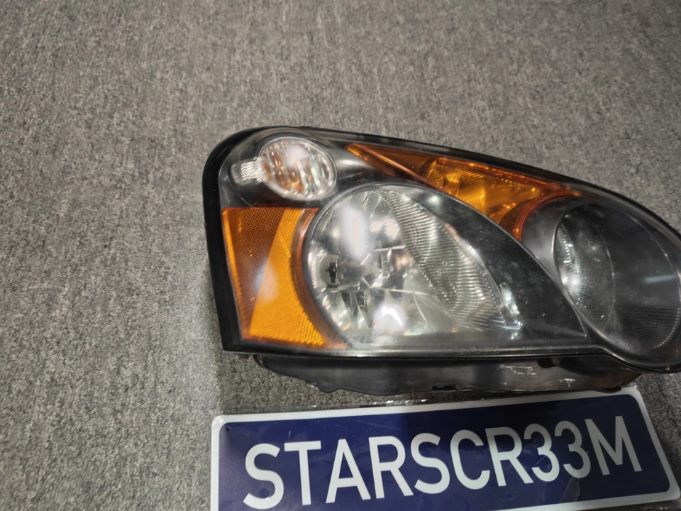 Faro de pasajero Subaru Impreza 2004-2005 genuino gris oscuro carcasa WRX Foto 3 de 4