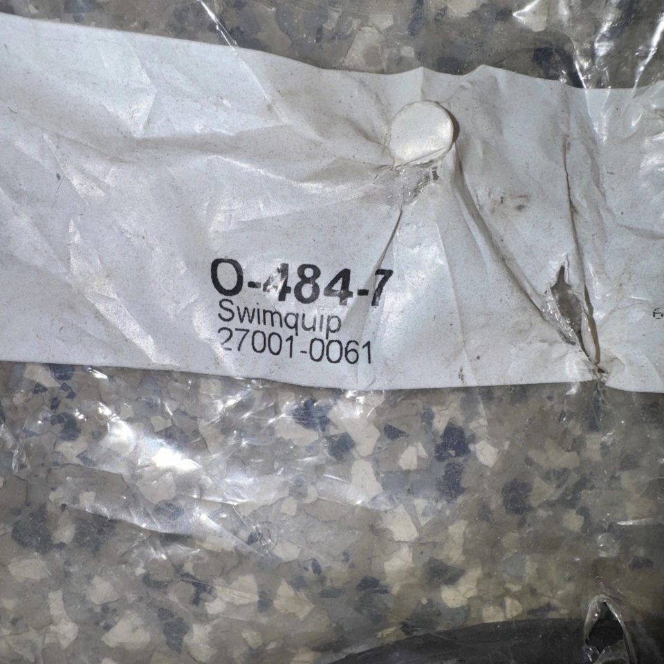 Sta-Rite PLM Filter Lid Oring 100, 150 And 200 Sq Ft Filters NIB PN O-484-7 NIP - Image 2 of 3