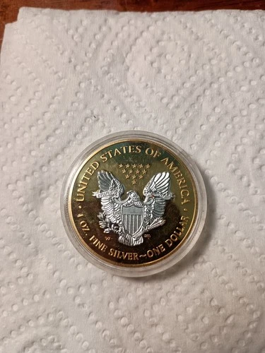 2014 Walking Liberty American Silver Eagle Dollar 1 oz .999 Fine Silver.