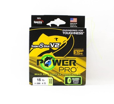 Power Pro Super 8 Slick Version 2 Spectra Linie 15lbx300yd Moon Shine (0984)
