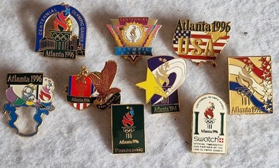 9 Olympia Abzeichen Atlanta 96