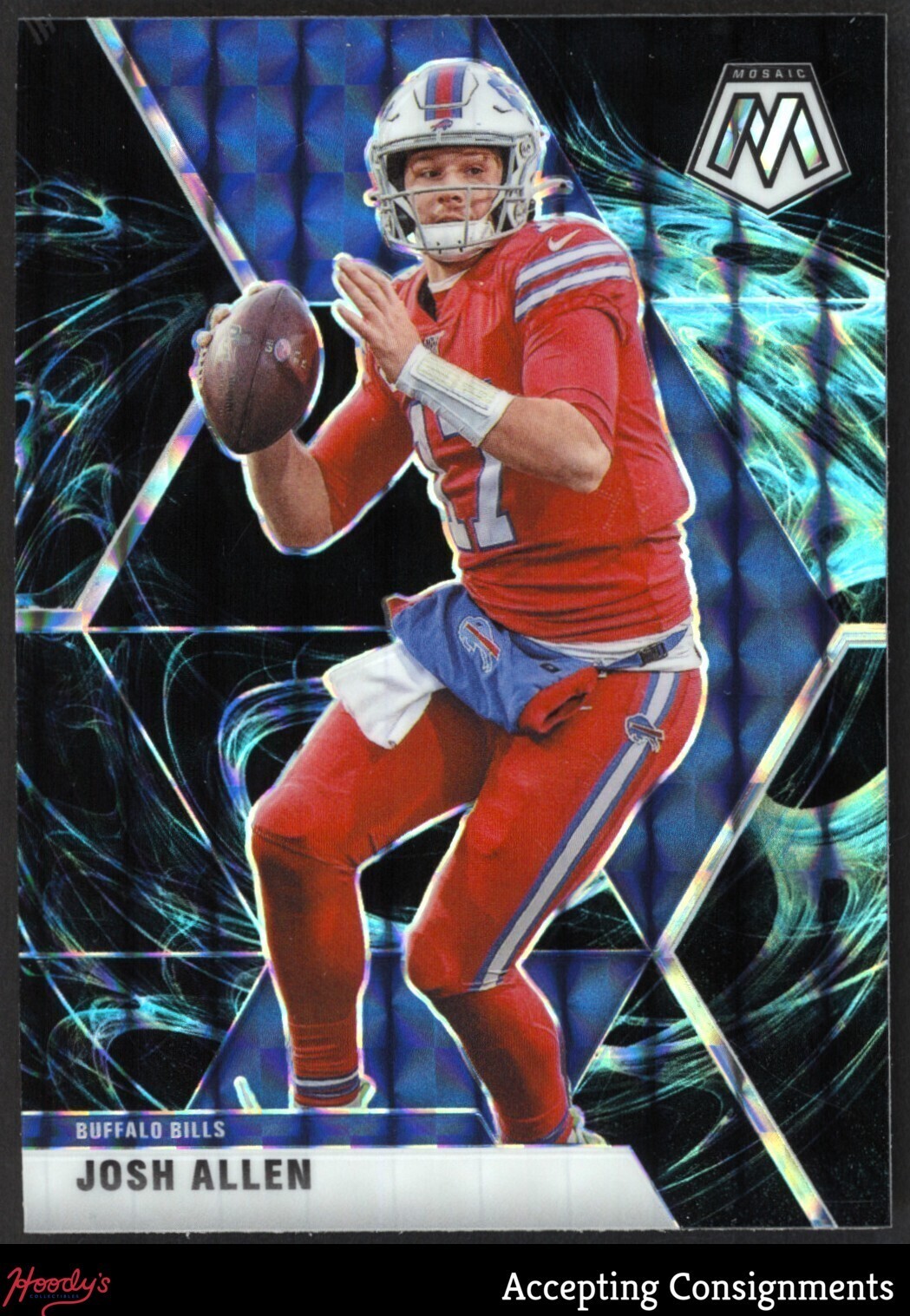 2020 Panini Mosaic Mosaic Genesis #26 Josh Allen SP BILLS