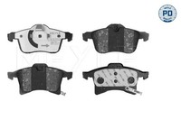 Meyle Bremsbelagsatz, Scheibenbremse MEYLE-PD: Advanced Perform 025 283 3219/PD