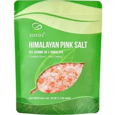 52USA Himalayan Salt Coarse 1 Lb (453G), Pink Himalayan Salt, Sea Salt for Grind