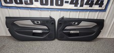 2024-2025 Ford Mustang Gt V6 Lh Rh Space Gray Insert Door Panel Set Oem