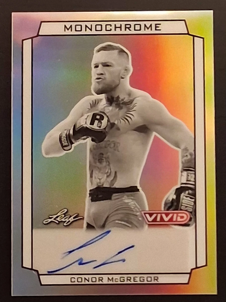 コナー・マクレガー　サインカード ufc sports of art leaf Ultimate (MMA Arts Martial Mixed Leaf (UFC) Championship Fighting その他