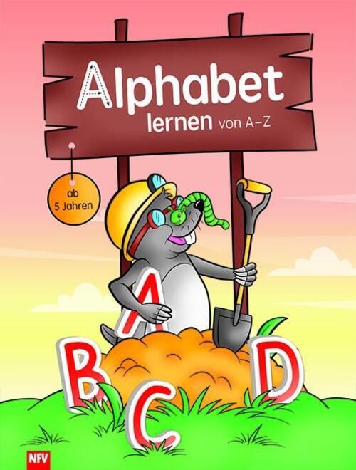 Alphabet Lernen Von A - Z | Ab 5 Jahren | Deutsch | Taschenbuch | 64