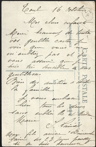 TOUL 54 La Garnison Caserne FOREY-CURIAL 6. Bataillon CPA animiert geschrieben 1910-20 - Bild 2 von 2