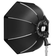 NEEWER 65cm Octagonal Flash Softbox with S-Type Bracket Mount Carrying Case