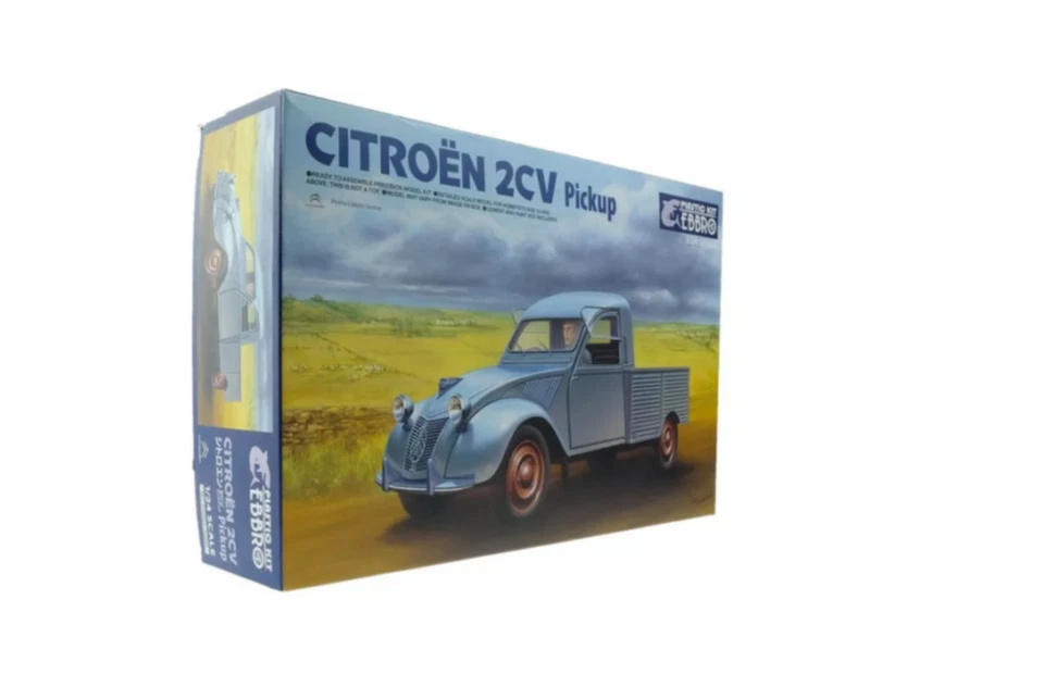 Ebbro  Citroen 2CV Pickup Kit Montaggio 1/24 25004 - Immagine 4 di 4