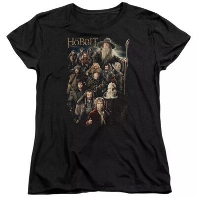 The Hobbit Trilogy ''Somber Company '' Women's T-Shirt