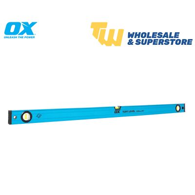 OX Tools TUFF Pro Wasserwaage 120cm OX-P503412 Handwerkzeuge Bauherren Wasserwaage gefräst