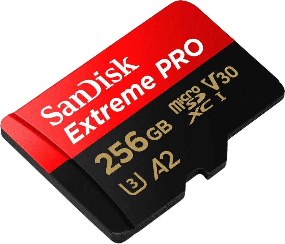 SanDisk 256GB Micro SD SDXC MicroSD TF Class 10 256GB Extreme PRO 200MB/s UHD 4K - Image 4 of 4