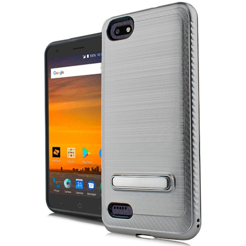 2-Layer Hybrid Cover Case ZTE Boost Virgin Sprint N9517 Blade Force (5.5", 2017) - Picture 16 of 17