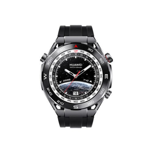 HUAWEI WATCH Ultimate BLACK 1.5" AMOLED Bluetooth iOS Android Smartwatch NEW - Picture 2 of 7