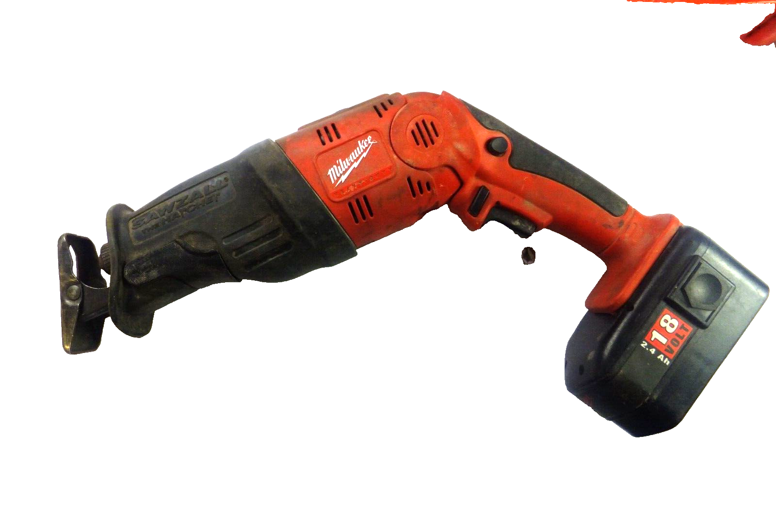 Milwaukee Sawzall The Hatchet 651420, 18V 2 Batteries Charger & Case