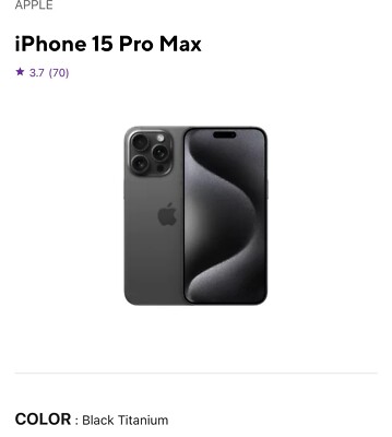 iPhone 15 Pro Max (Verizon) With TikTok Installed  Price OBO Phone No BS