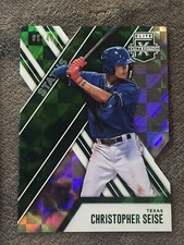 2017 Panini Elite Extra Edition Status Emerald Die-Cut /49 Christopher Seise #29