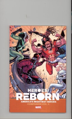 Heroes Reborn America's Mightiest Heroes vol 1 Companion  NEW Never Read TPB