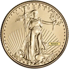 American Gold Eagle (1/10 oz) $5 - BU - Random Date