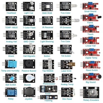 All-in-One Sensor Kit for Arduino & Raspberry Pi