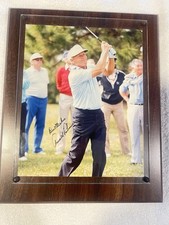 ARNOLD PALMER 1929-2016 Legendary Golfer Autograph Signed Framed 8X10 PHOTO