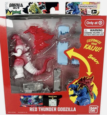 Godziburst Red Thunder Godzilla Bandai Namco 3.75" Action Figure New in Box