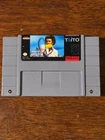Vintage Super Nintendo International Tennis Tour Video Game - Tested and Working