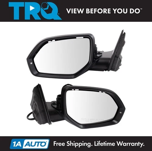 TRQ Mirror Set without Heat Fits 2019-2021 Volkswagen Atlas