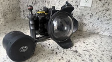 SeaFrogs Panasonic GH5 40M/130ft Underwater Housing w 6 Inch Dry Dome Port Kit