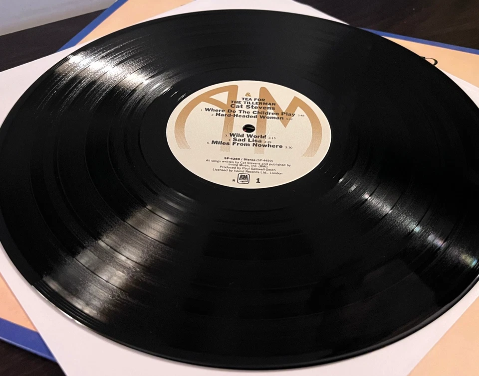 CAT STEVENS - Tea For The Tillerman (Translucent) - 12" Vinyl Record LP - VG+ - Image 4 of 4