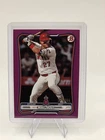 2026 Bowman Mike Trout Fuchsia Paper /299 Angels #100